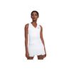Nike Court Victory Canotta Sportiva da Donna con Scollo a V Senza Maniche Schiena Solida Orlo Curvo Top Bianco CV4785-100