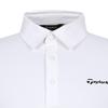 TAYLORMADE APPAREL Men'S Large Logo Collared Long Sleeve T-Shirt T8031To1741-100