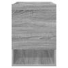 Side Table Grey Sonoma 40 x 40 x 56 cm Engineered Wood