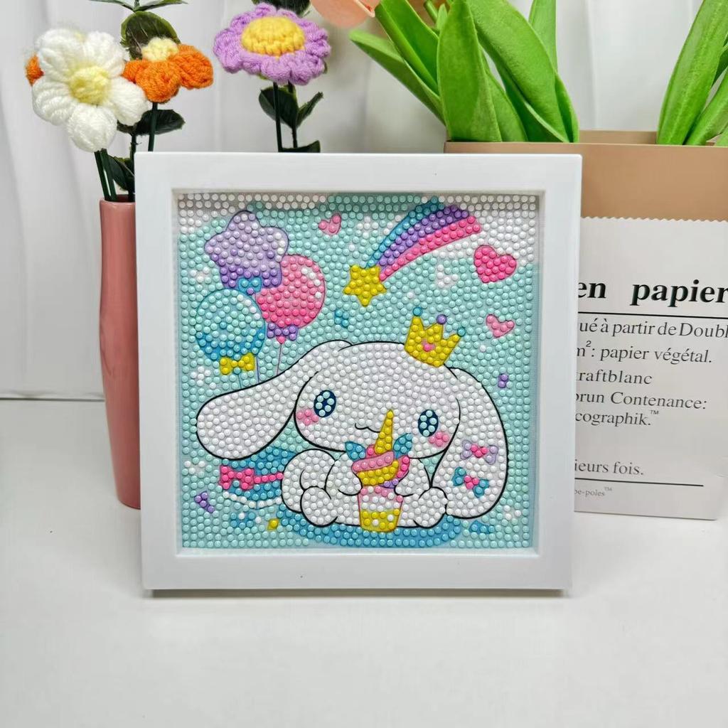 Free Shipping/Cartoon Diamond Painting Children'S Gift Handmade Cross Stitch Framed Diy Bedroom Sticker