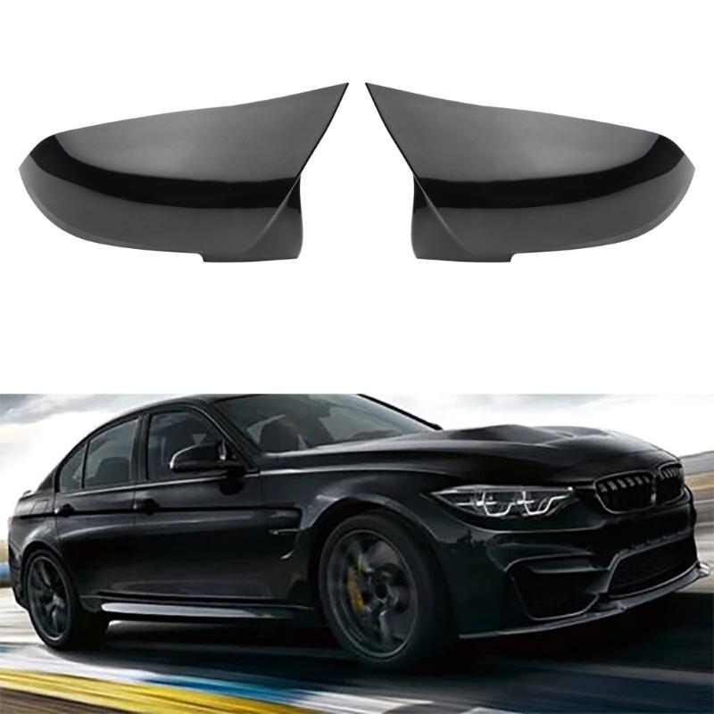 2x Car Reversing Side Door Wing Mirror Housing Cover Casing for F30 F35 51167292745 Right Left Passenger Side Mirror Cap