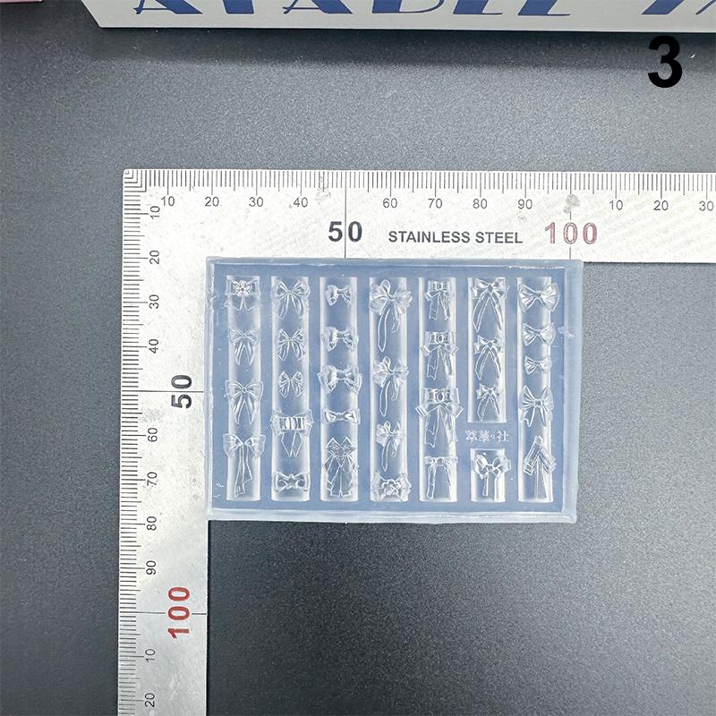 

Торт Крем Юбка Бант Лента 3D Акриловая Форма Украшения для Нейл-арта Дизайн Своими Руками Силиконовая Форма для Нейл-арта Шаблон для Нейл-шармов 3