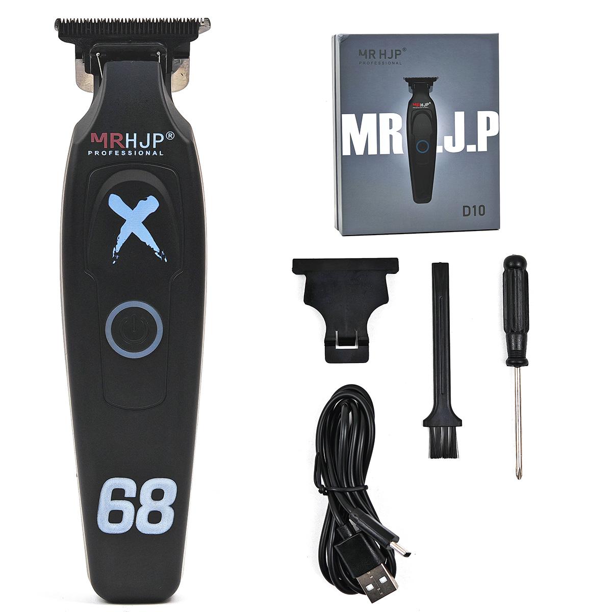 

Профессиональный триммер для парикмахерских BRDCLIP D10 3 цвета 7000 об/мин для мужчин, парикмахерская, гравировка, покрытие DLC, 0 лезвий, высокая скорость