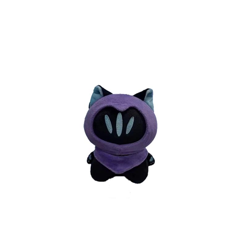 3 Assorted Sizes Cartoon Game Anime VALORANT Clove Cute Plush Toys Printed Starfish Body Animal Cat Cosplay Peripheral Kid Gifts