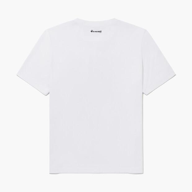 LECOQ GOLF Men'S Round Neck Basic Short Sleeve T-Shirt _Whte Gr221Mrs53