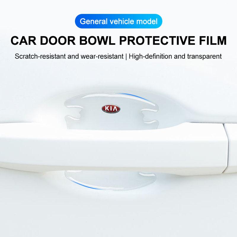 4PCS Transparent Car Door Anti-collision Protector Bumper Strip Sticker For Kia Rio 3 K2 Ceed Cerato K3 Sportage 4 Picanto K5 Optima Sorento