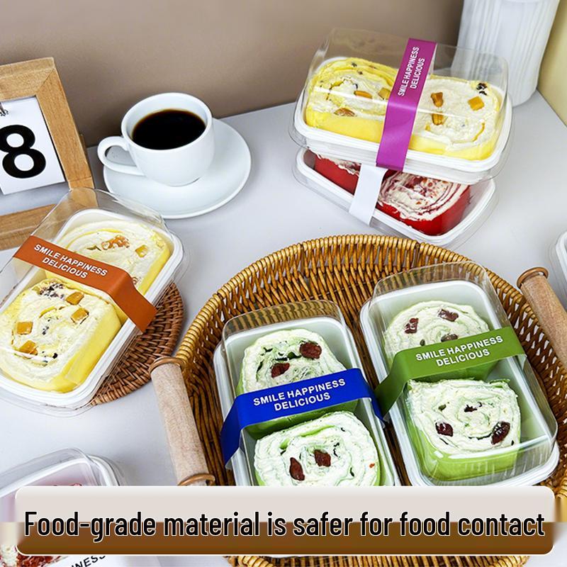 Clear Dessert Packaging Boxes