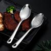 Stainless Steel Strainer Spoon Kitchen Colander Spoon Spoon Filter Strainer Food Scoop Perforated Skimmer Colander
