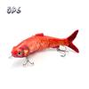 Rechargeable 130mm 42g Automatic Swimming Electronic Fish Lure Bait Smart Plastic Bait for Bottom Fishing
