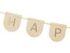 Filzbanner Happy Birthday Girl, Rosa, 3M