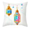 Eid Mubarak Pillowcase Moon Star Lantern Pillowcase Decoration