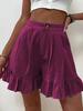 Women's 2025 High Waist Summer Casual Loose Wide Leg Shorts - European & American Style