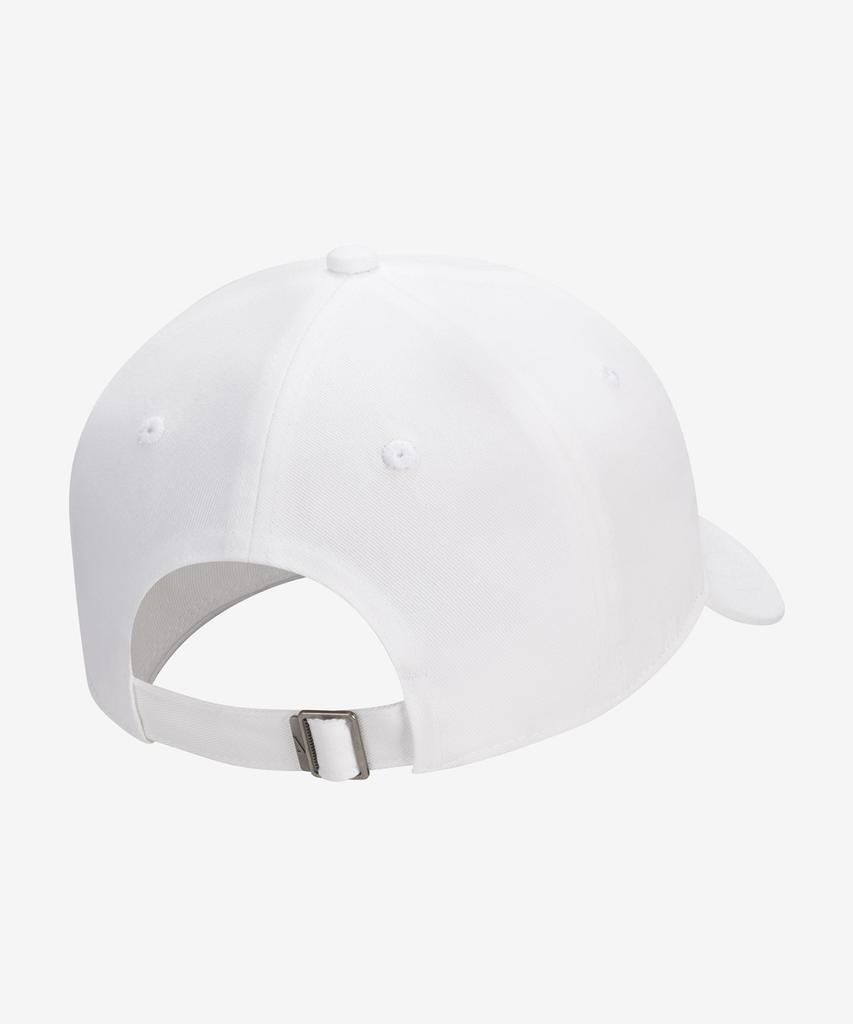 NIKE Club Unstructured Futura Wash Cap - White:Black / Fb5368-100