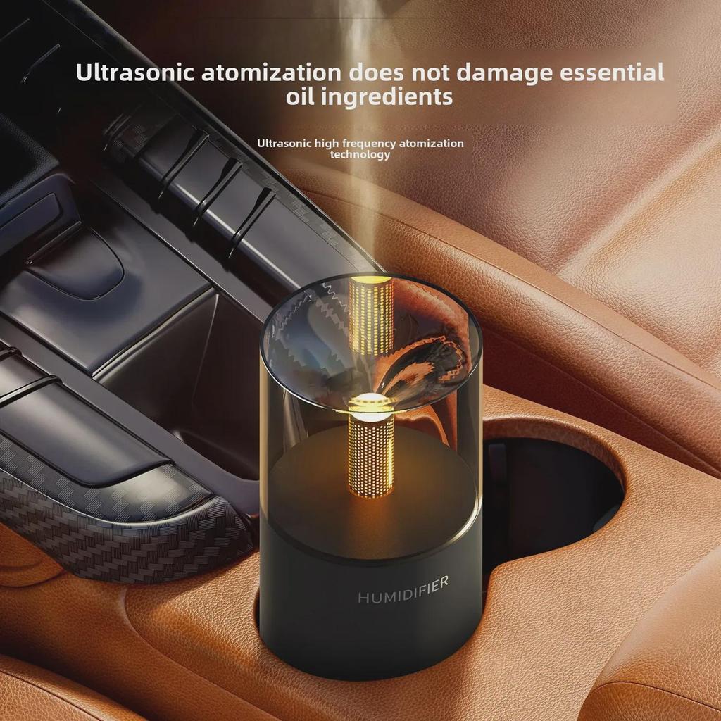 Retro Stimmungslicht Auto Aromatherapie Luftbefeuchter mit Ätherischen Ölen