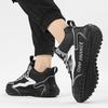 Chunky Sneaker Men Cover Bottom Shoes Fashion Casual Leather Upper Increased Internal Platform Shoes High Height Increasing