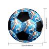 Erling Haaland Soccer Ball Size 5 Colorful Machine Stitched PVC Competition Ready Durable High-Bounce