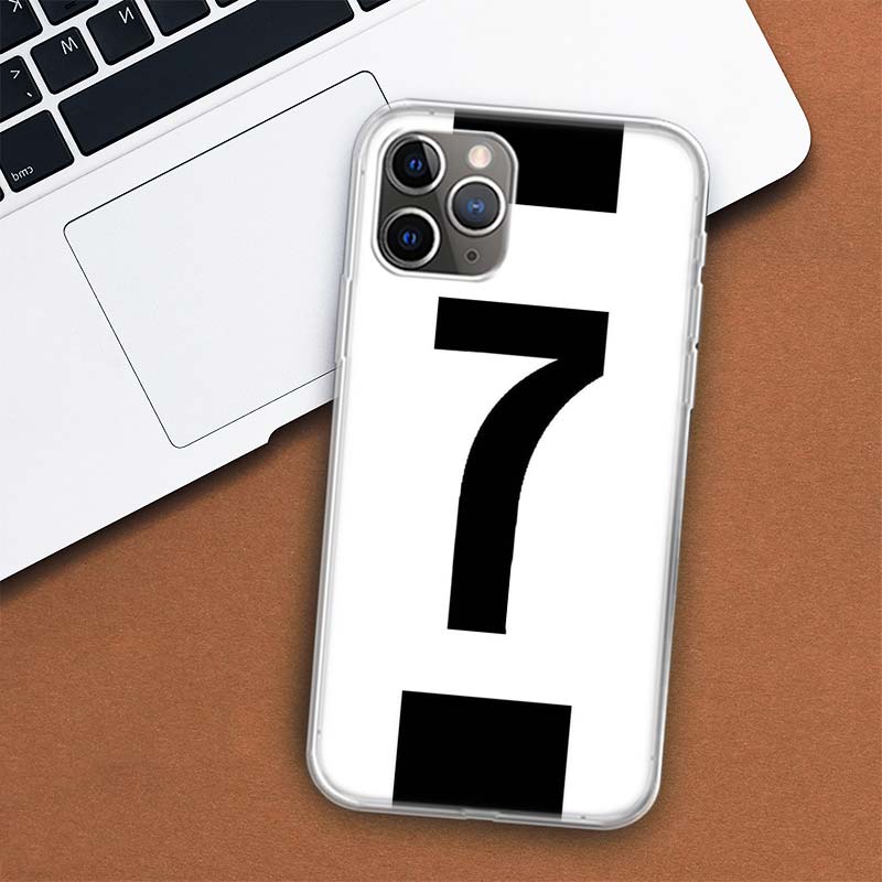 

Чехол для телефона с футбольным номером 7 10 30 для Apple iPhone 11 12 13 14 Pro 7 XR X XS Max 6 6S 8 Plus + Mini 5 SE, мягкий чехол с принтом iPhone 11