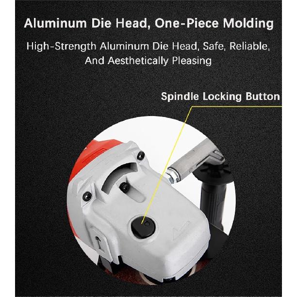 2200W-3200W Electric Burnishing Polishing Machine 220V Variable Speed Surface Conditioning Tool for Wood & Steel