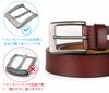 JingHao Plus Size Genuine Leather Stylish Casual Jeans Work Belt in Brown Regular and Large Sizes Length Men's Belt, Belt, Belt, & Black, 105-160cm
