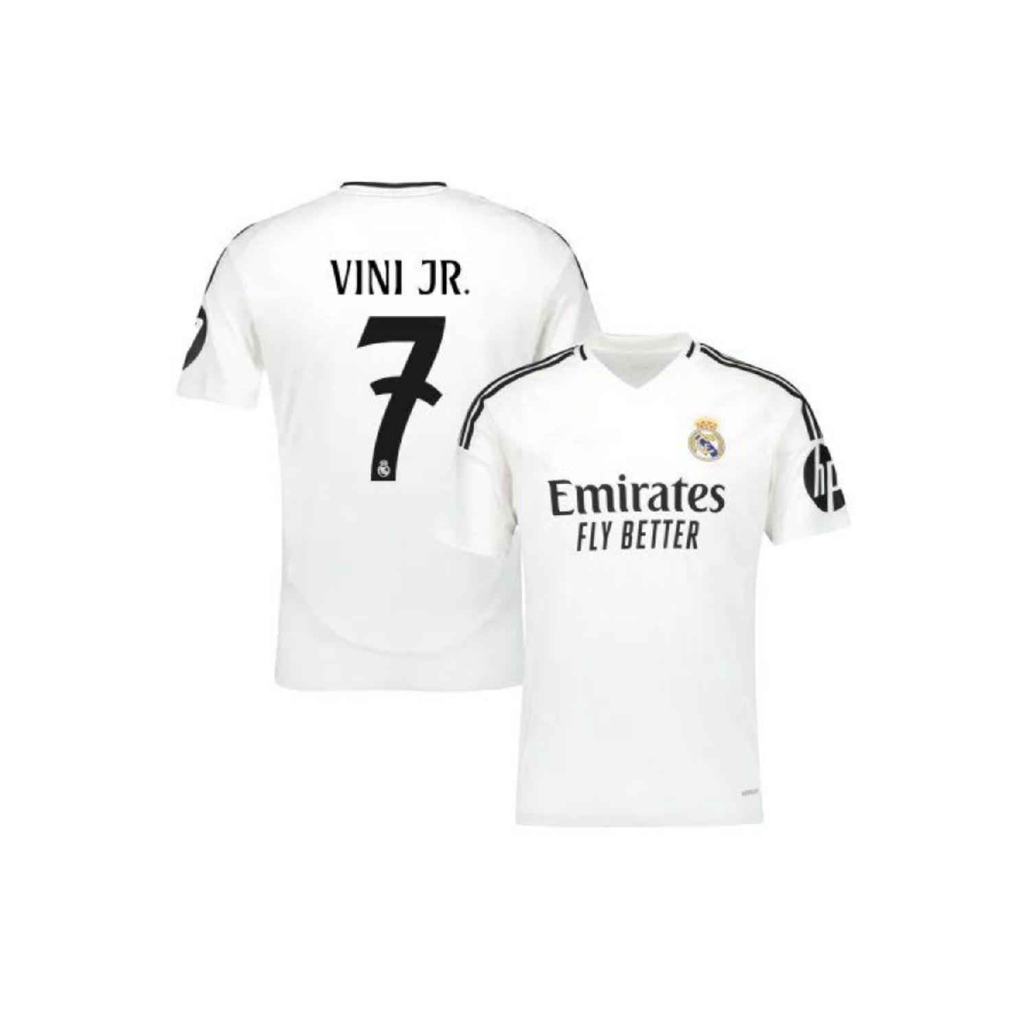 

2024/25 New Season Vini Jr Home Jersey S зелёный
