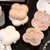 1Pc Mini Jewelry Organizer Display Travel Jewelry Case Boxes Earrings Necklace Ring Portable Jewelry Box Leather Storage