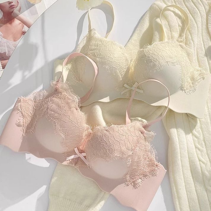 Soutiens-gorge 3/4 Pour Femmes Soutiens-gorge Push Up Lingerie Sans Dos Soutiens-gorge Profond en V Pour Femmes Lingerie Mode Soutiens-gorge Dame