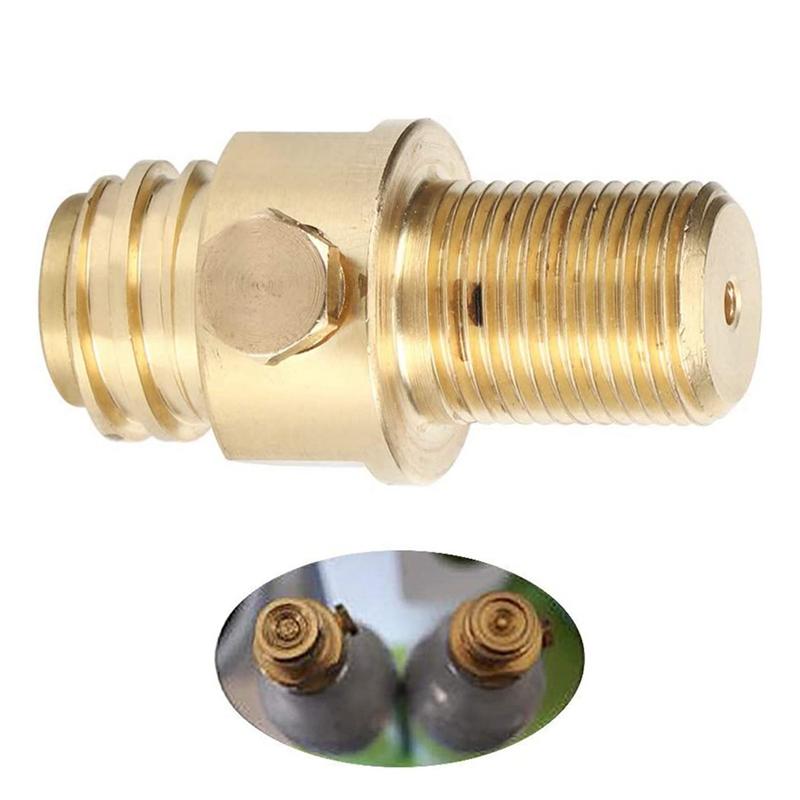 *Adattatore Convertitore Ricarica CO2 Valvola Cilindro Soda A91P M18X1.5, Adattatore Ricarica Cilindro Bottiglie Soda per Serbatoi Sodastream