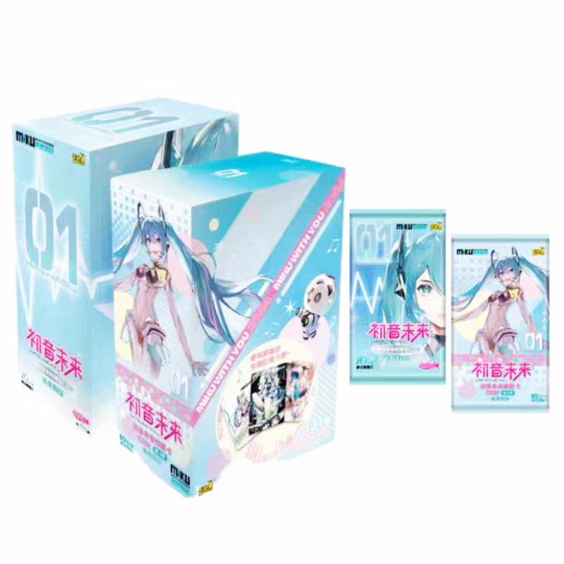 Hatsune Miku Card Symphony of Youth First Sight Bag Birthday Music Anime Collectible Cards Toy Gifts