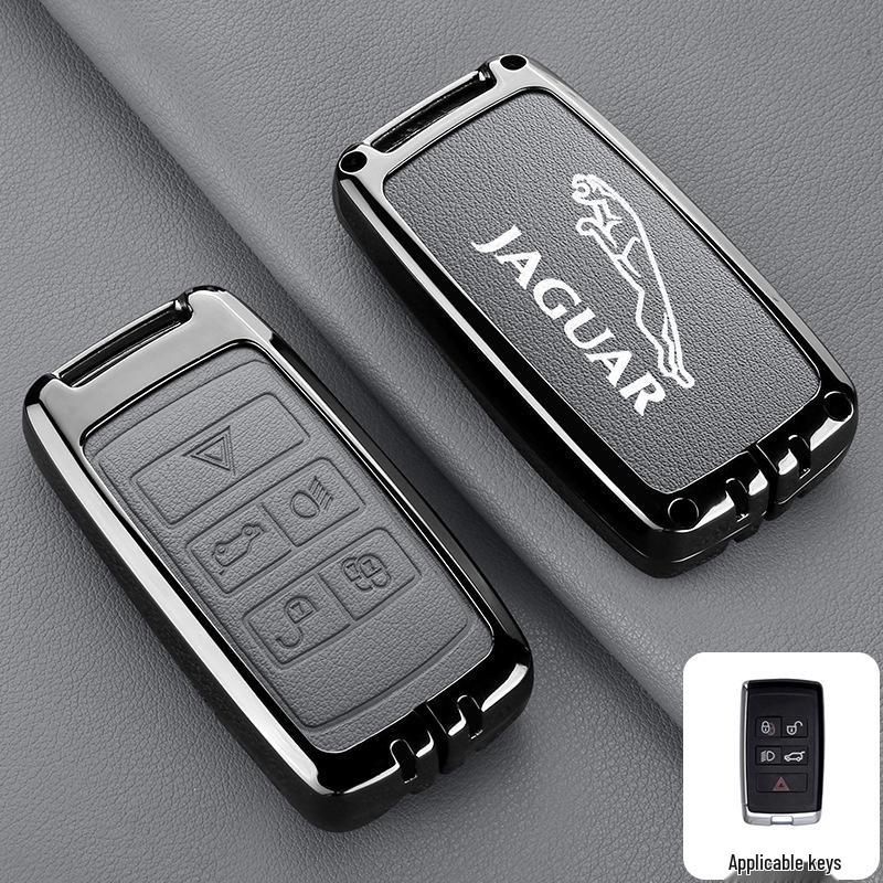 Husă Cheie Auto Jaguar XFL, Protecție Metalică Premium pentru 2023 XEL, F-Pace, XJL, F-Type.