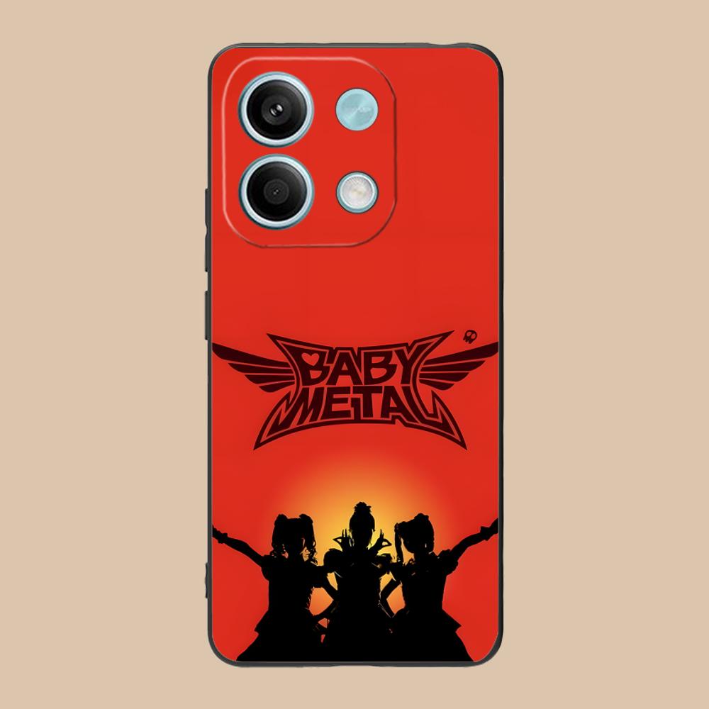 Cute Babymetal Mobile Phone Case for POCO M6 M5 M4 M3 X7 X6 X5 X4 X3 F6 F5 F4 Pro GT 5G Colour Printing Cover Cellphones Pretty