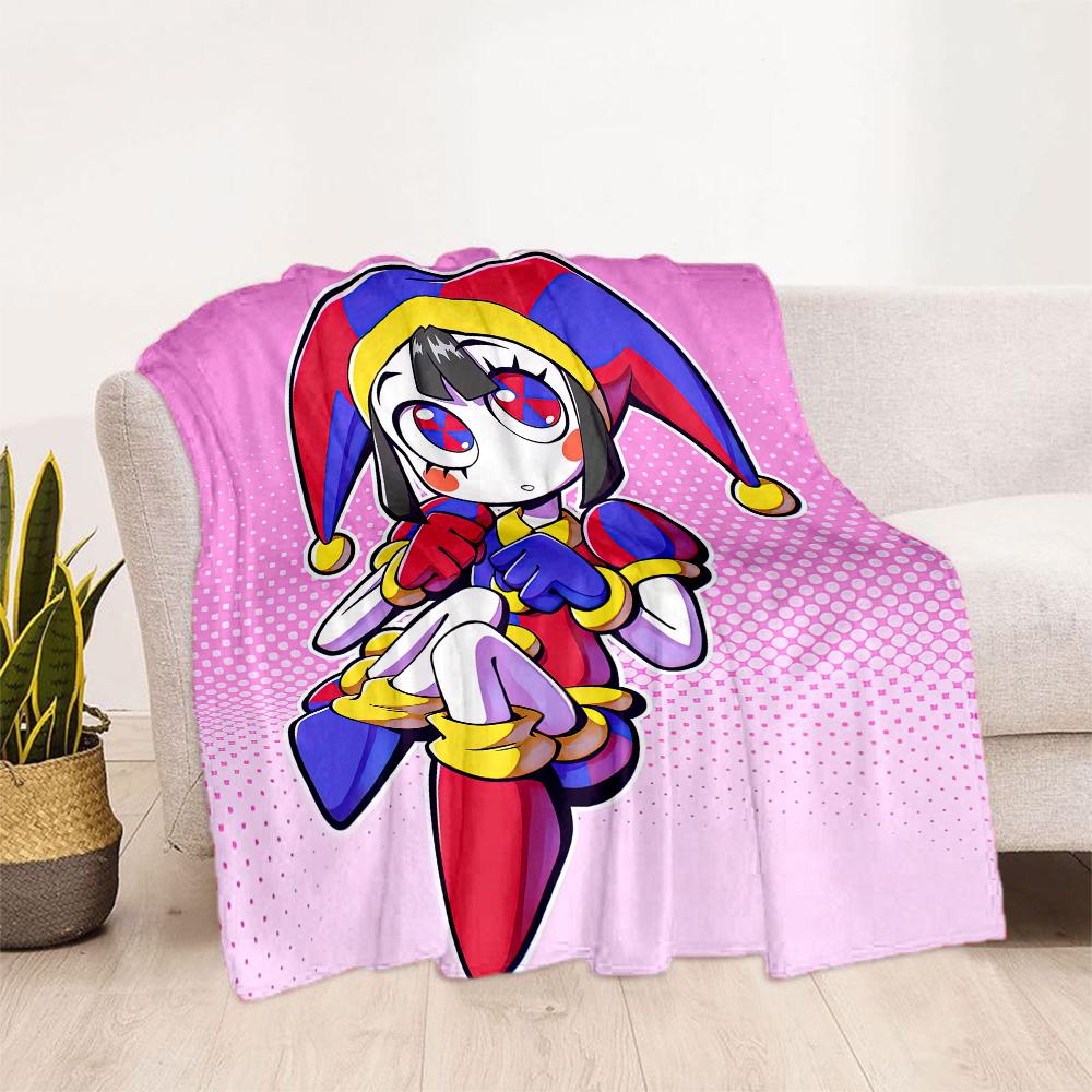 Digital Circus11 Blankets are suitable for living rooms,making them an ideal choice for outdoor travel and gifts.