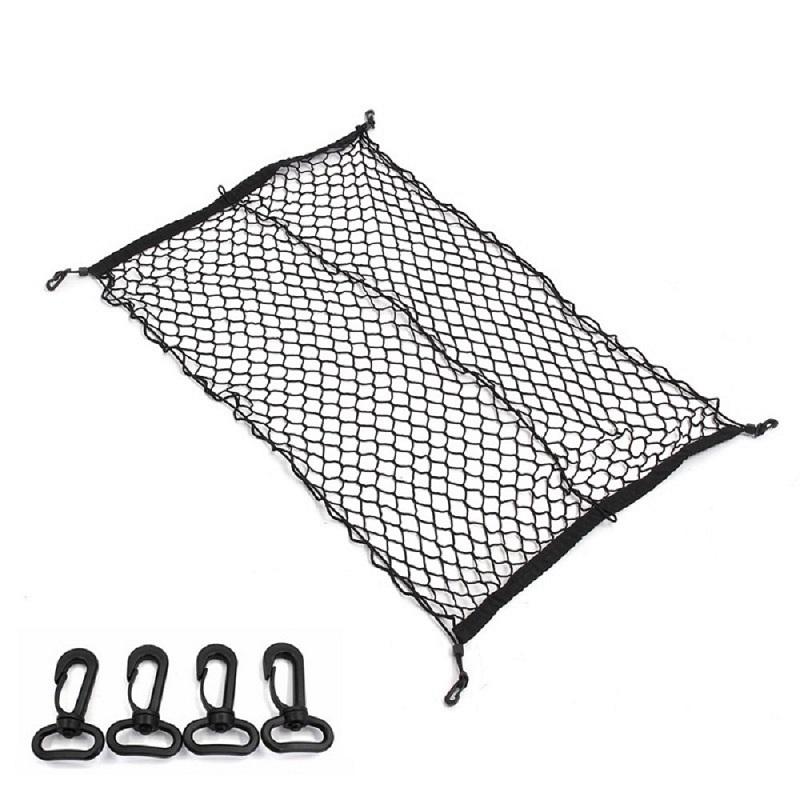 

100x70cm Car Trunk Mesh Net Cargo Luggage Trunk for A4 B5 B6 B8 A6 C5 C6 A3 A5 Q3 Q5 Q7 E46 E39 E90 E36 E60 E34 E30 F30 F10 чёрный