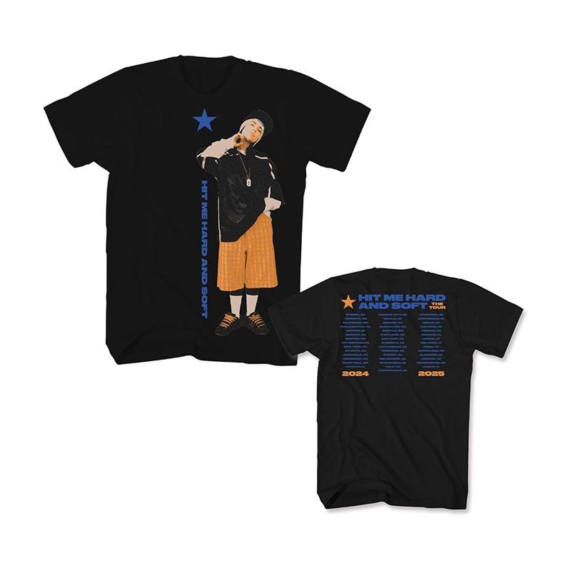 

2026 Billie Eilish American Lyricist and Singer Offers Rockthemed Loosefitting Mens and Womens Tshirts 2XL