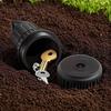 1/2Pcs Key Box Waterproof Sprinkler Key Hider Realistic Look Easy Installation Secure Outdoor Key Storage Case Hidden Spare Key Holder