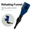 Car Motorcycle Refueling Funnel Telescopic Engine Oil Gasoline Filter Transfer Foldable Plastic Funnels Auto Accessories