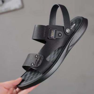 Fashion Sandals Men 'S Comfortable Casual Sports Beach Shoes Summer New Trend Soft Bottom Dual -Use Slippers Non -Slip Sandals