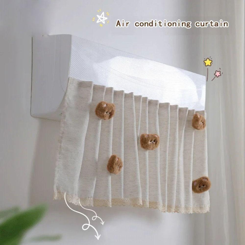 

Противоударная защита от прямого удара воздуха, защита от ветра, мультяшный ветровой гид, пылезащитный чехол для гостиной style F