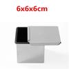 Square Bread Baking Tray Cake box Mold with Lid Aluminum Alloy Non-stick Pan Mini Baking Tray Box Diy Cake Baking Tool