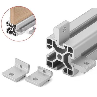 DIY Aluminum Profile Accessories High Strength Support Fixture Corner Bracket  Frame Connection