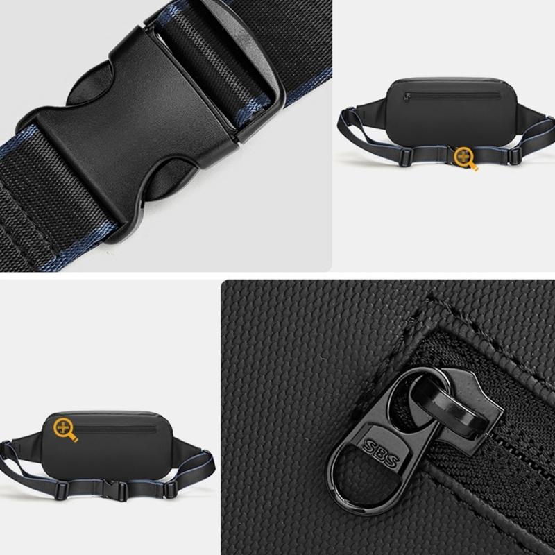 Zaino Pettorale Impermeabile Pratico per Fotocamere DSLR Borsa a Spalla Multi Scomparto Tessuto Oxford Borsa a Tracolla Per Fotografi