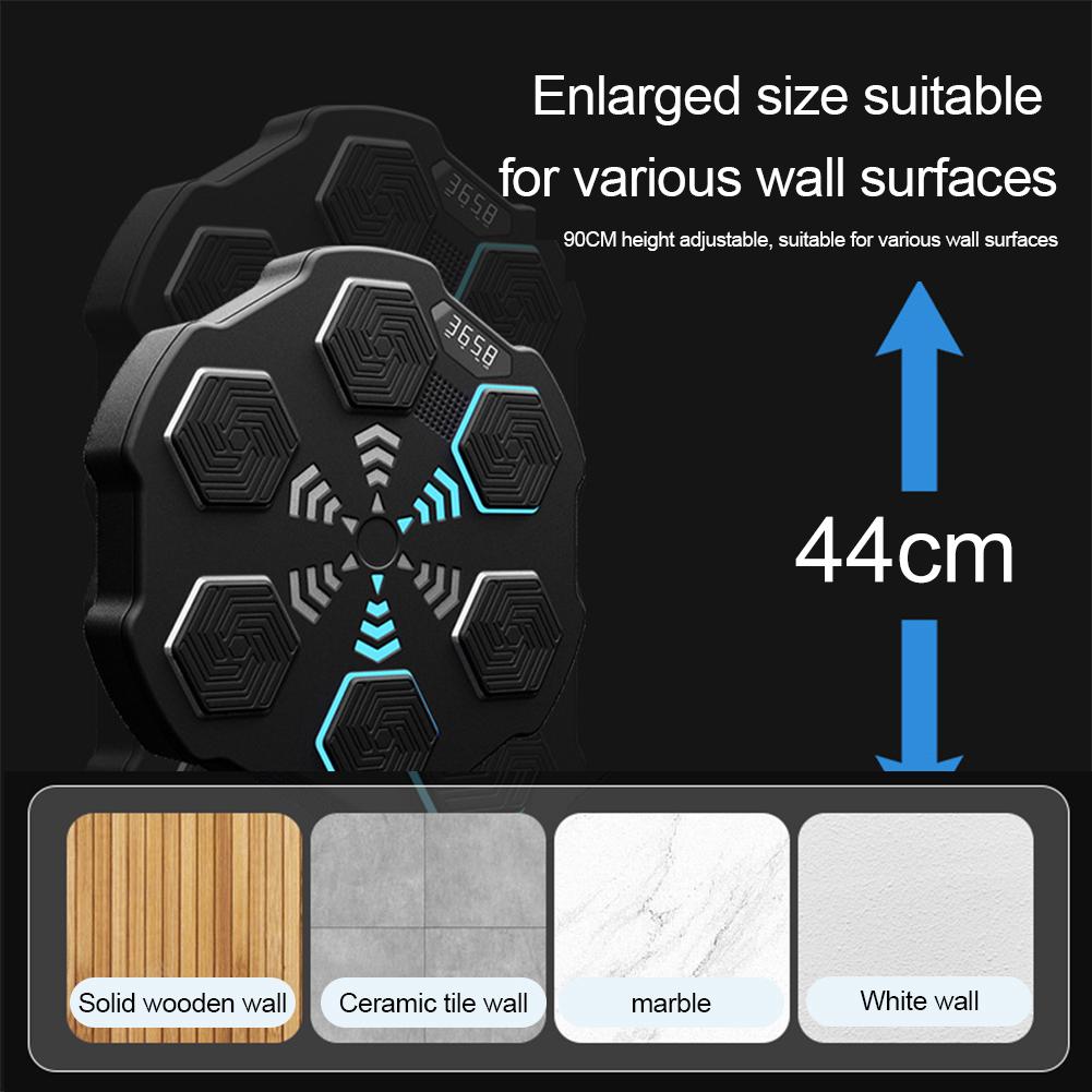 Smart Bluetooth Music Boxing Machine De compression Fighting Fitness Home Boxing Wall Target Boxing Trainer Boxing Accessories