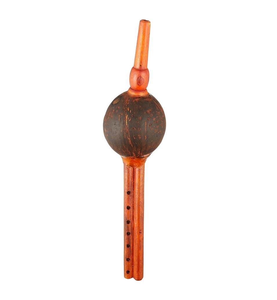 

TreegoArt Handmade Design Pungi Been Charmers Flute like Indian Musical Instrument -16 Inches Length Approx (Pack Of 1) коричневый