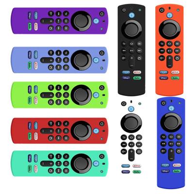 Non-slip Shockproof Remote Control Silicone Protective Cover Washable Comfortable Case Compatible