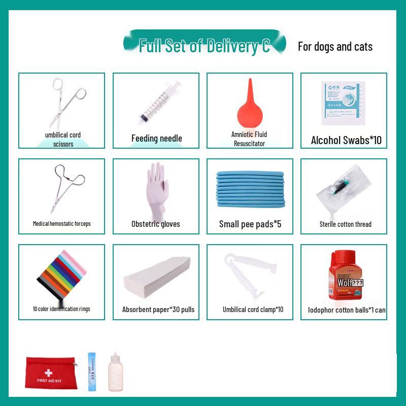 Cat Birthing Kit