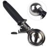 Ice Cream Spoon Black Easy To Hold Household Gadgets