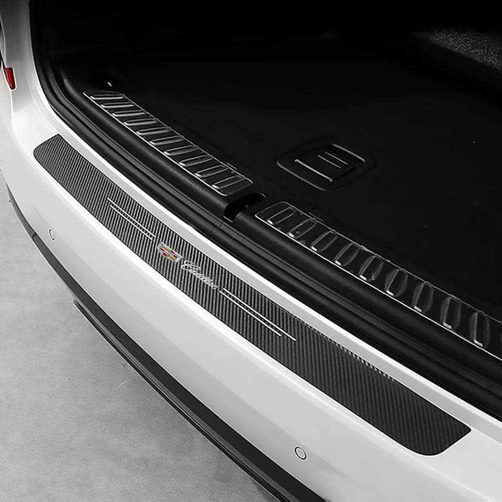 Carbon Fiber Car Stickers Car Door Trunk Protective Strip Decal for Cadillac CTS DTS STS XTS ATS BLS SLS Deville CT5 CT6 XT5 XT6