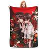 Kawaii Hanako Kun Japanese Blanket Travel Office Flannel Throw Blanket For Home Decor Warm Soft Quality Bedspread Gift Idea