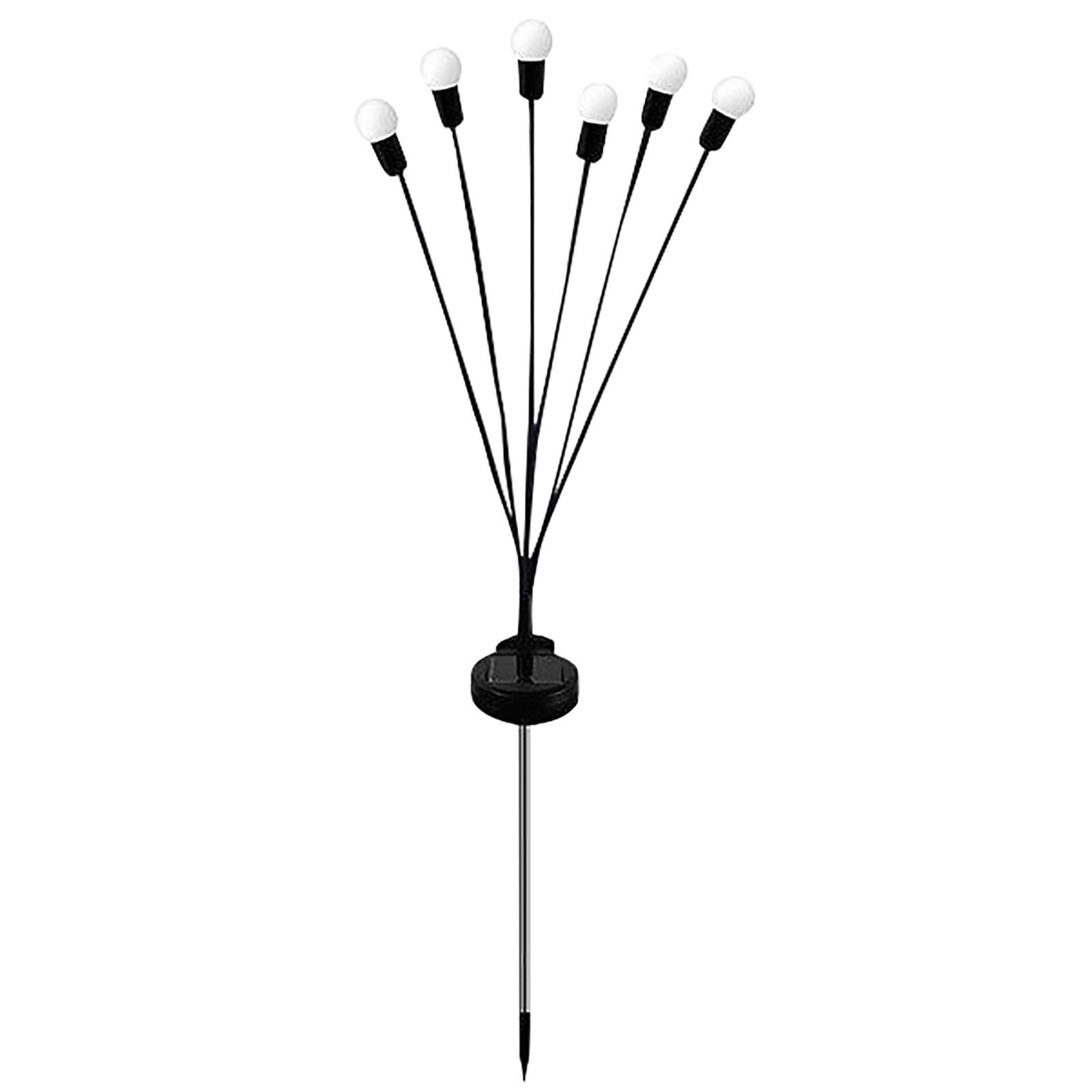 Solar Ground Lamp Three-headed - Led Lamp Outdoor Garden Garden Decoration LED Lamp белый