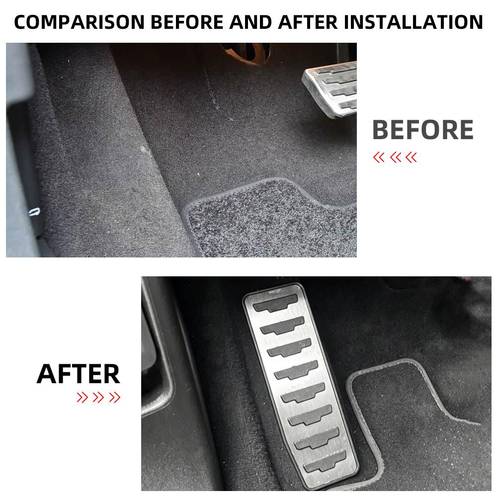 Car Foot Rest Pedal Cover for Land Rover Range Rover Evoque Discovery Sport Jaguar XE X760 XF X260 F-Pace X761 E-Pace X540