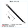 Carbon Fiber Extension Pole 1/4" Selfie Stick Extendable Rod Stainless Steel Screw Hole for Gopro DJI OSMO 360 Action Camera 7